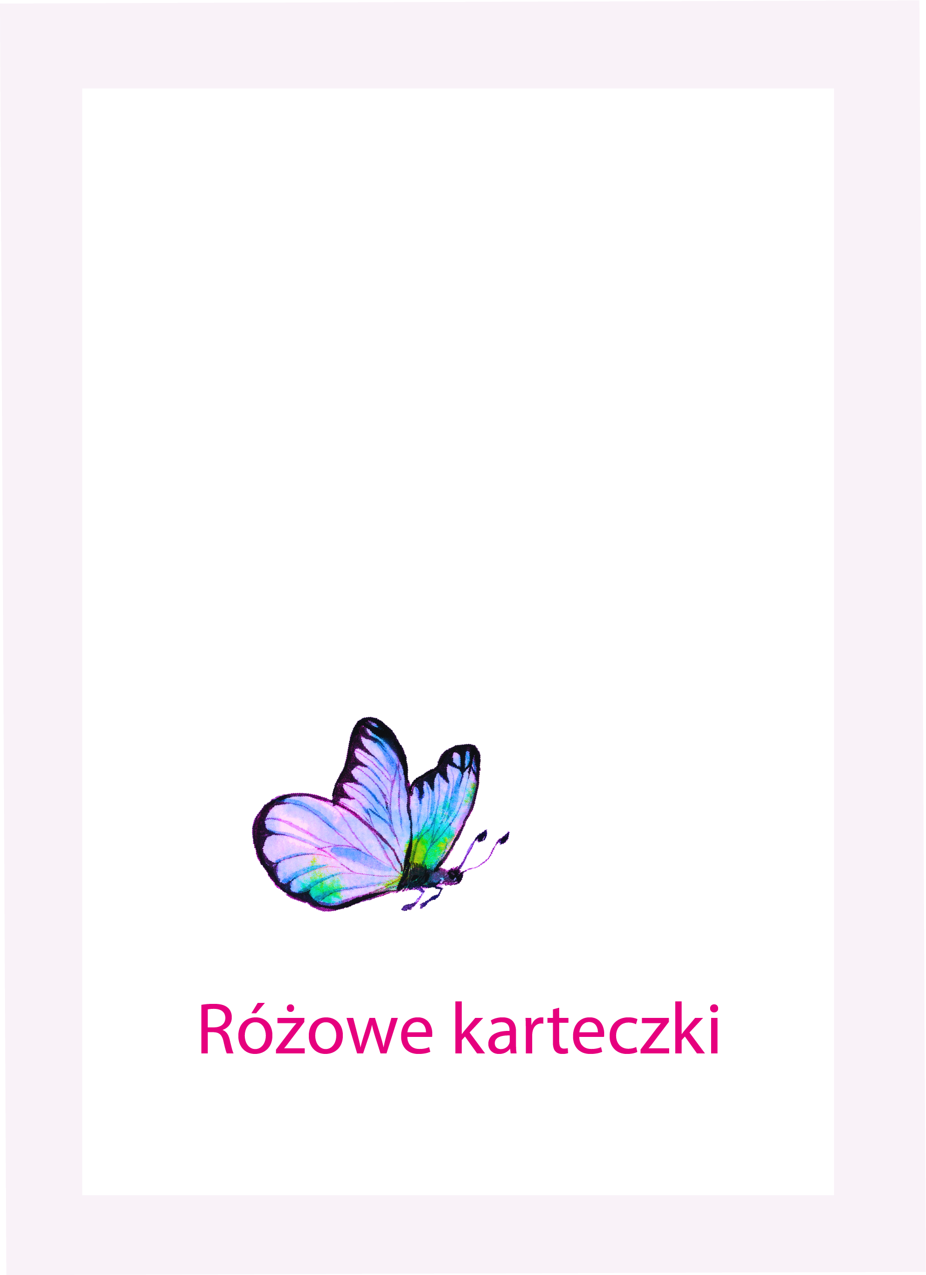Różowe karteczki